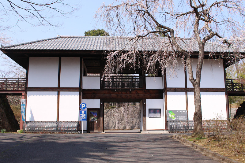 Viewed from the slope located in the north of the Mashiko-yaki Kyohan Center.